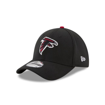 Black Atlanta Falcons Hat - New Era NFL Team Classic 39THIRTY Stretch Fit Caps USA9681207